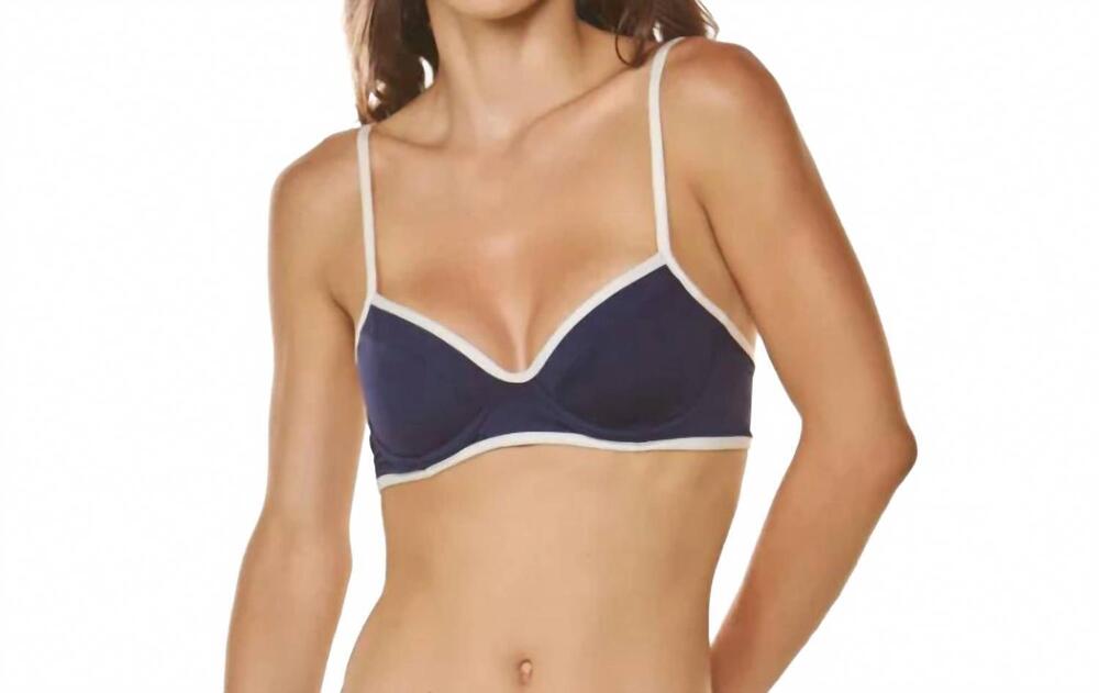 NEW DULZAMARA anakena underwire top in blue